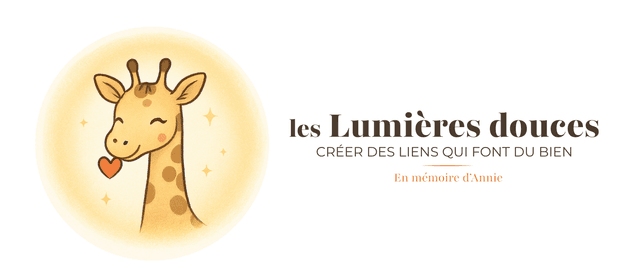 Les Lumières Douces — logo girafe